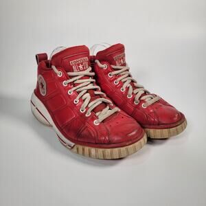 Vintage Pre-2K Red Converse Chuck Taylor All Star Tennis Shoes Mens Size 8